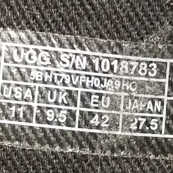 UGG Fraise Whipstitch Bow Ankle Bootie, Black Suede, Womens Size 11 / 42 - Picture 12 of 13